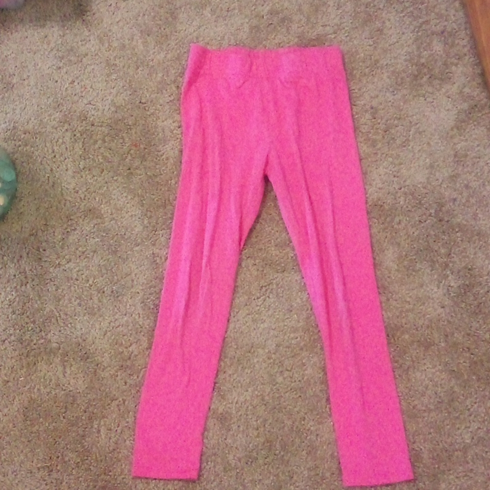 Girls leggings size 7(M)